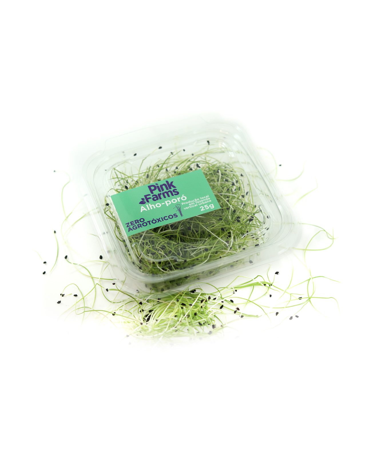 Microgreens alho-poró 25g image description